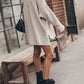 Greta - karierter tweed-blazer