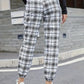Ashley – stylische karierte joggerhose