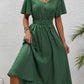 Mia – allover-print-kurzarmkleid für frühling und sommer