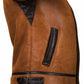 Meti - schafsfelljacke mit fellkapuze