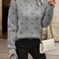 Chloe – pullover mit polka-dot-muster