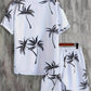 Mason – 2-teiliges sommerset mit kokosnussbaum-print