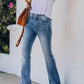 Ava – stylische bootcut-jeans für den frühling