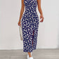 Isabella – geteiltes cami-kleid mit blumendruck