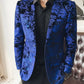 Stilvoller und eleganter Herrenblazer im Barockmuster