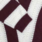 Grace – gestreifter pullover mit v-ausschnitt