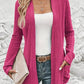 Scarlett – langärmliger cardigan mit offener vorderseite und zwei taschen
