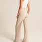 Waverly - hose mit hoher taille und weitem bein