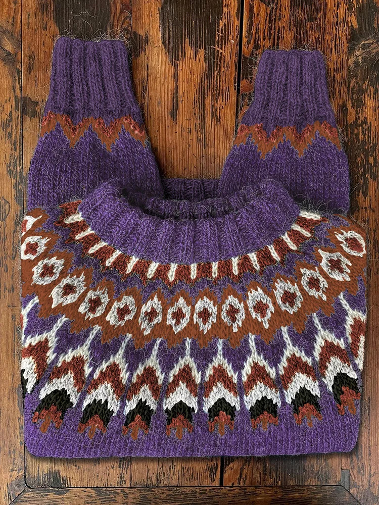 Cassius - vintage-isländischer pullover