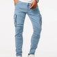 Dean – slim-fit-cargos für herren