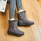 Bequeme und warme damen-winterschuhe