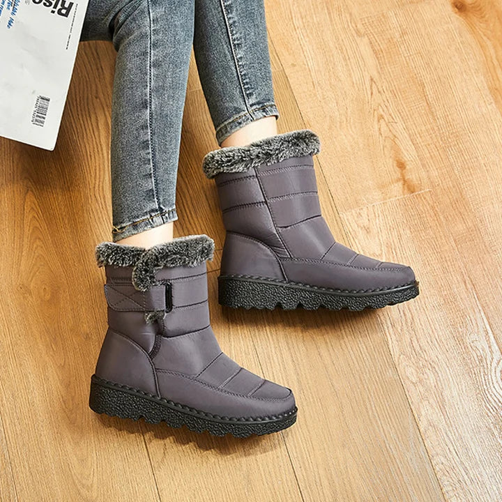 Bequeme und warme damen-winterschuhe