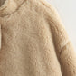 Zwillia - weiche teddybär-jacke für damen