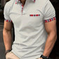 Jason – lässiges button-up mit v-ausschnitt für herren