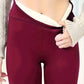 Emily – fleece-gefütterte leggings mit hoher taille
