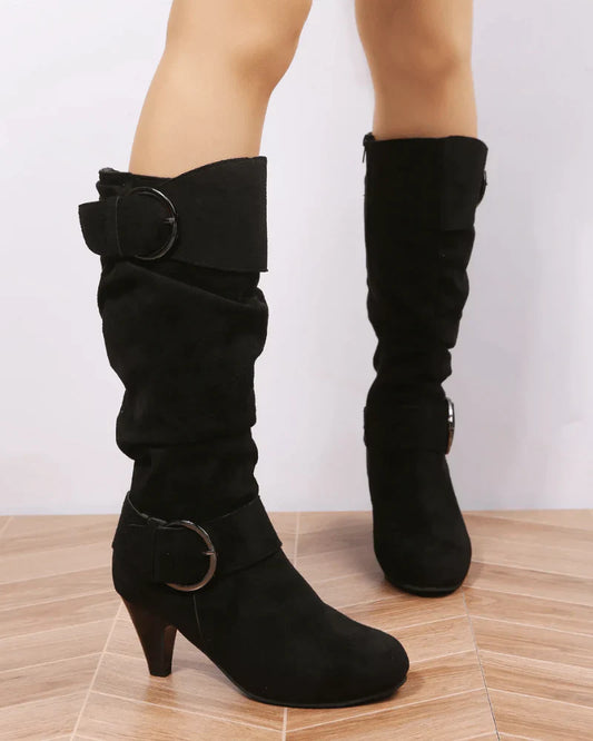 Weiche hohe stiefel für damen