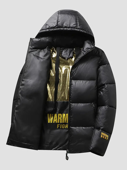 James – lässige pufferjacke für herren