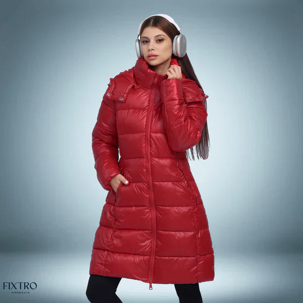 Stylisch - warmer daunenparka