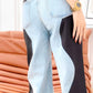 Noemi - gerade, cut-out, baggy jeans mit patchwork