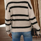 Lily – eleganter streifenpullover
