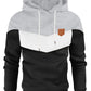 Vincent – farbblock-hoodie für männer