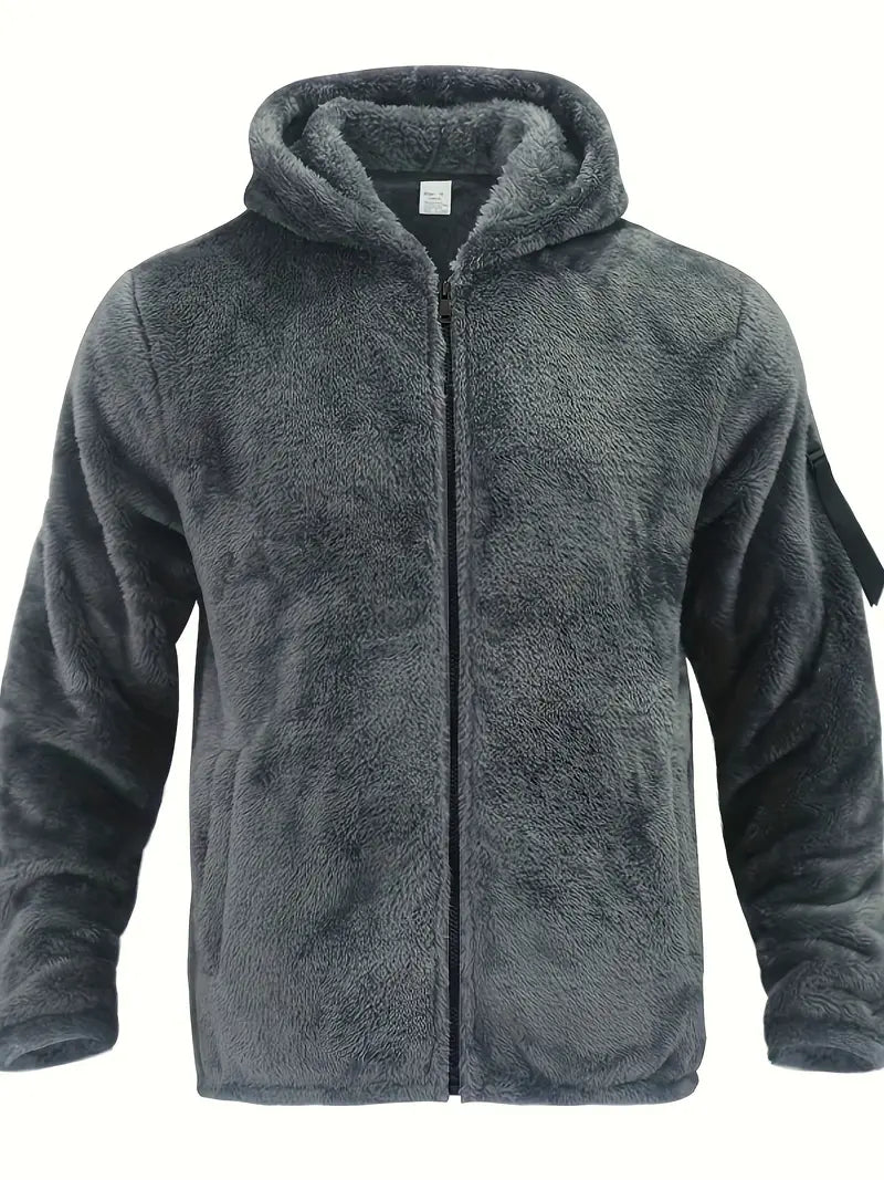 Gregory – flauschige reibverschlussjacke für herren
