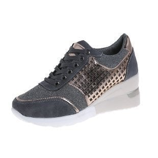 Trendige High-Heel-Sneaker mit Keildesign Für Frauen Mivona