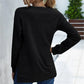 Fable - frühlings-langarmshirt in volltonfarbe