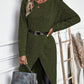 Cela - einfarbiges pulloverkleid