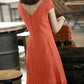 Elegantes sommerkleid mit zierlichen armeln