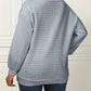 Olivia – lässiger lockerer waffelpullover