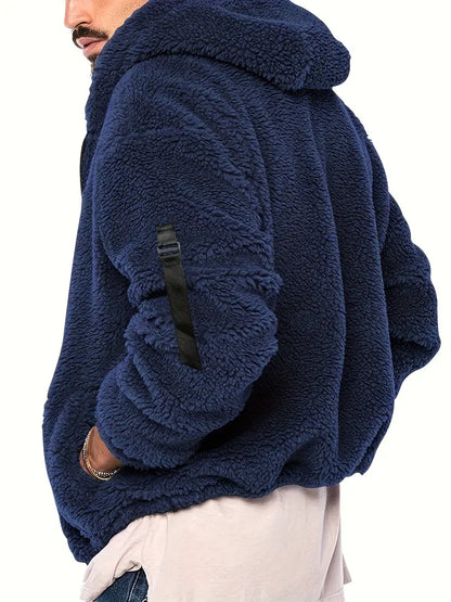 Gregory – flauschige reibverschlussjacke für herren