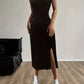 Lydia – elegantes, ärmelloses, schmales cami-kleid
