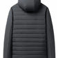 Eli – stylische winterjacke für herren – warme, wattierte leecejacke mit kapuze
