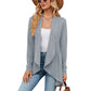 Nuria - lockere und schlichte strickjacke