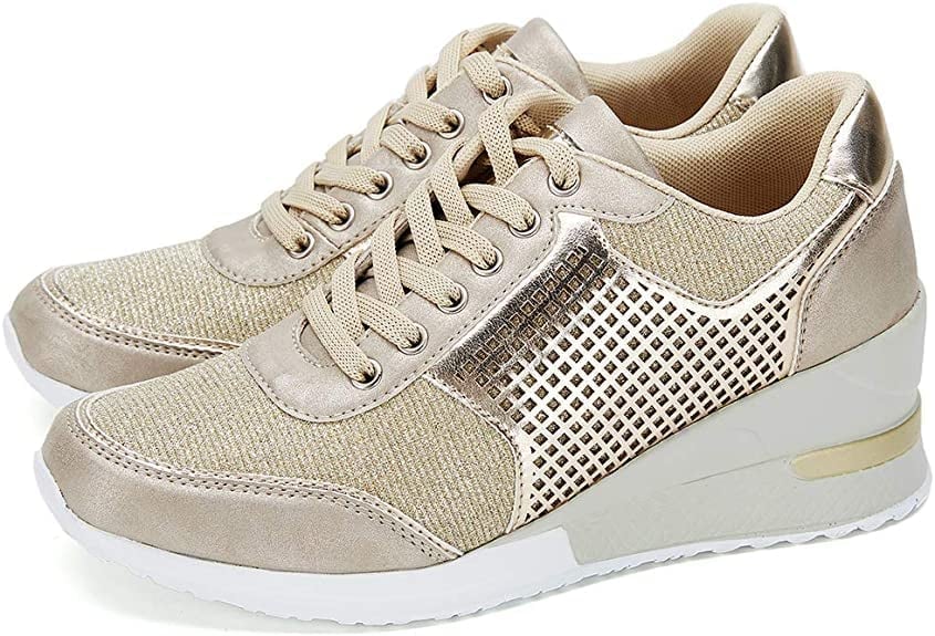 Trendige High-Heel-Sneaker mit Keildesign Für Frauen Mivona