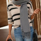 Lily – eleganter streifenpullover