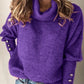 Milana - damenpullover mit hoher taille und ubergrößen