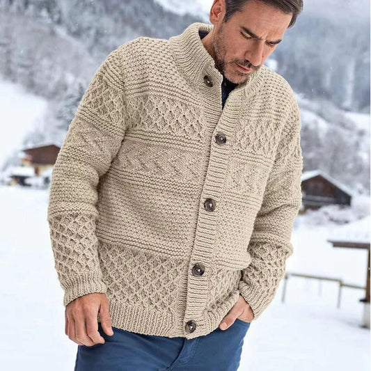 Victanie - warmer herrenpullover für einen stilvollen look
