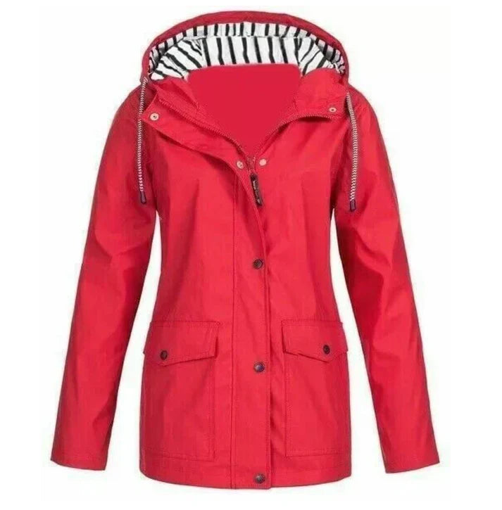 Wasser - und winddichte jacke