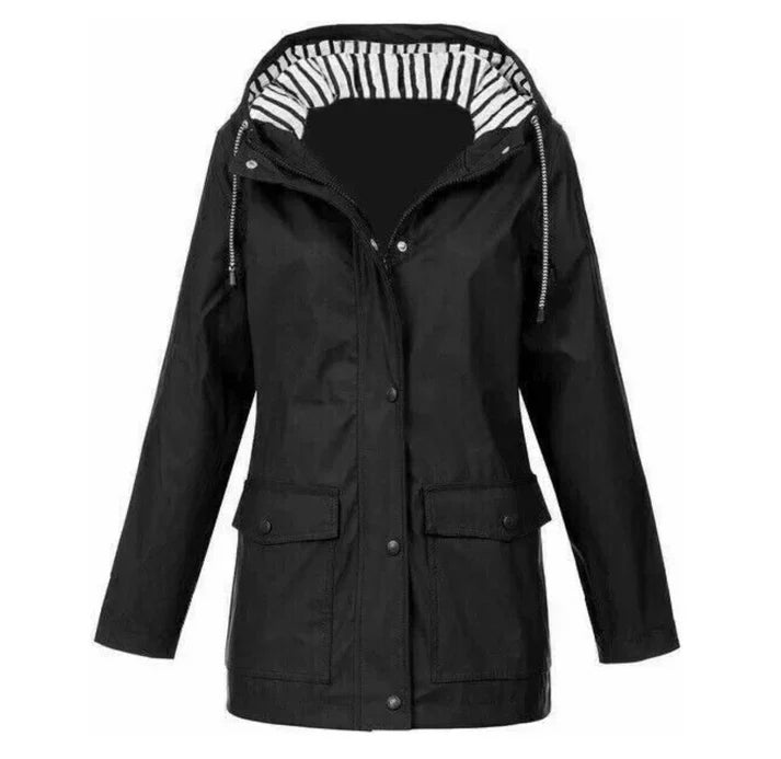Wasser - und winddichte jacke