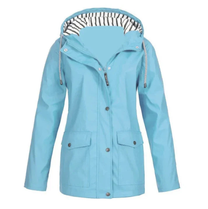 Wasser - und winddichte jacke
