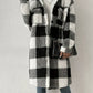 Olivia – teddyjacke mit karomuster