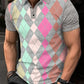 Mason – kurzarm-poloshirt im vintage-farbblock-design