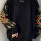 Charles – pullover mit geometrischem print für herren
