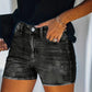Ruby – gerippte jeansshorts für frühling/sommer