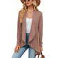 Nuria - lockere und schlichte strickjacke