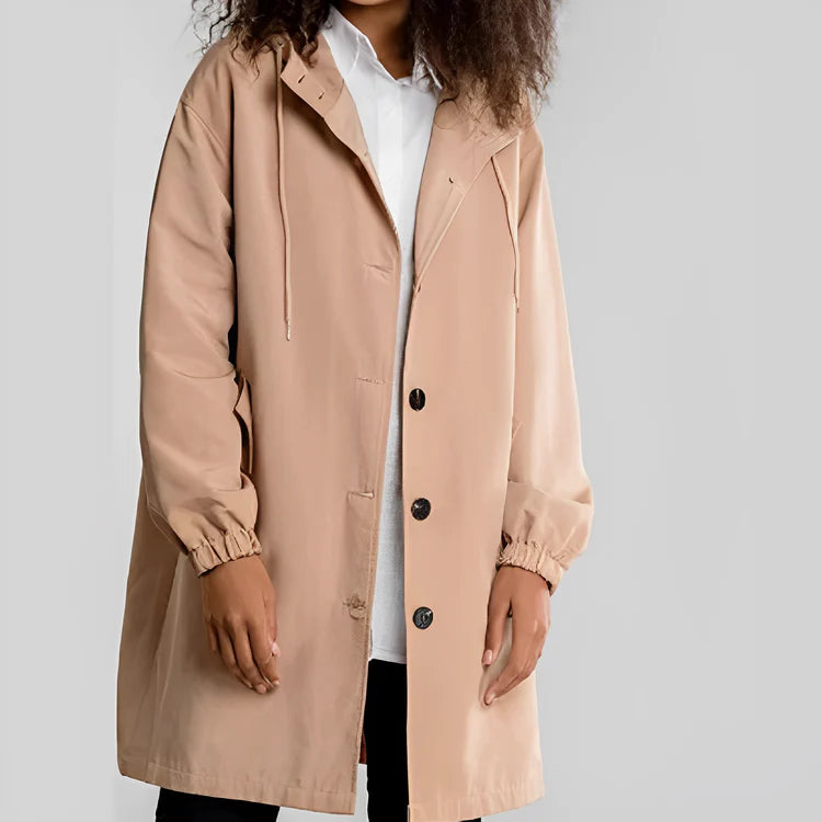 Wasserdichte jacke mit kapuze - Armelle