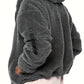 Gregory – flauschige reibverschlussjacke für herren