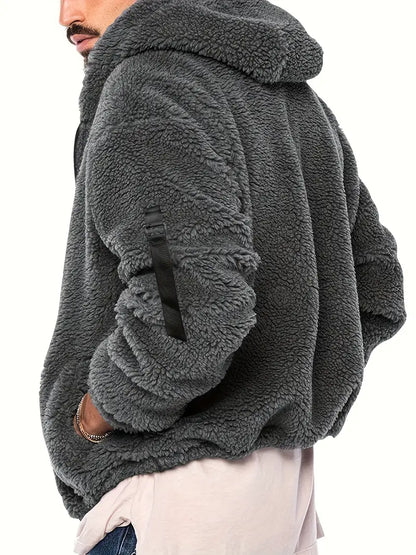 Gregory – flauschige reibverschlussjacke für herren